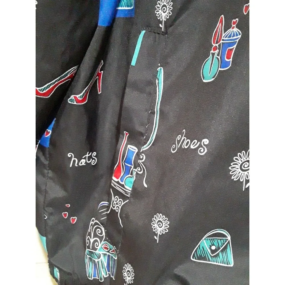 Vintage  Jacket Graphic, , 1980’s Koret Sport Black Zip Up Windbreaker - Picture 6 of 7